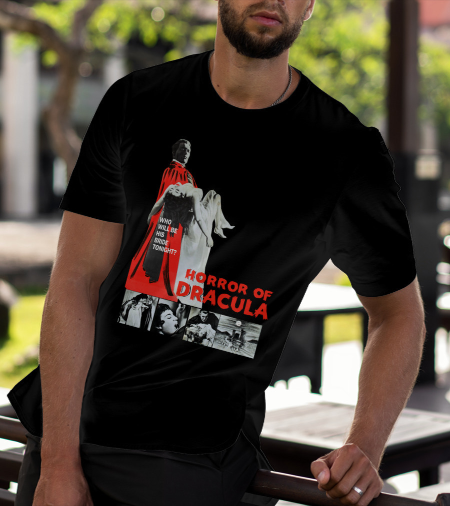 Horror Of Dracula Who Will Be His Bride Tonight T-Shirt