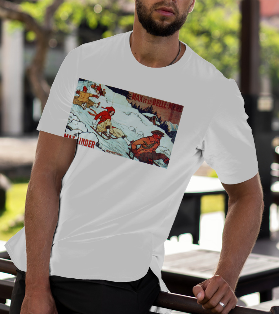 Max Et Sa Belle-Mère Max Linder Pathé Frères 1911 T-Shirt