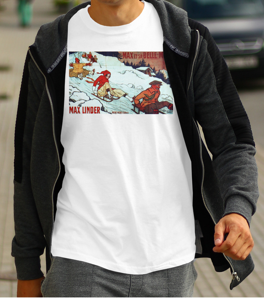 Max Et Sa Belle-Mère Max Linder Pathé Frères 1911 T-Shirt