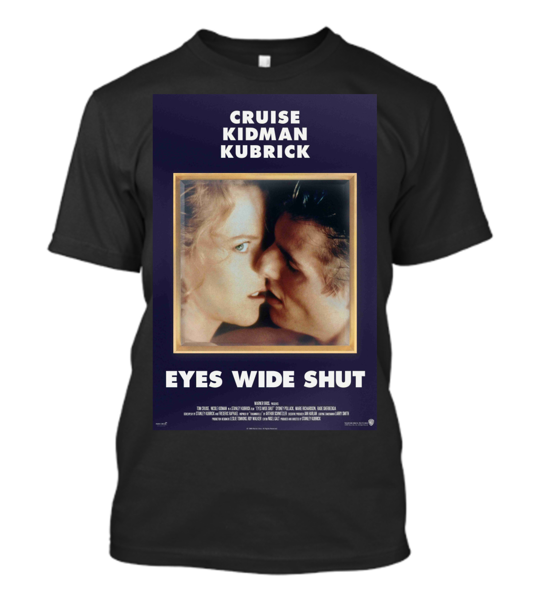 Cruise Kidman Kubrick Eyes Wide Shut 1999 Film T-Shirt