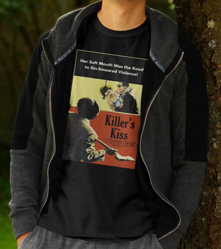 Her Soft Mouth Was The Road To Sin-Smeared Violence Killer's Kiss 1955 T-Shirt