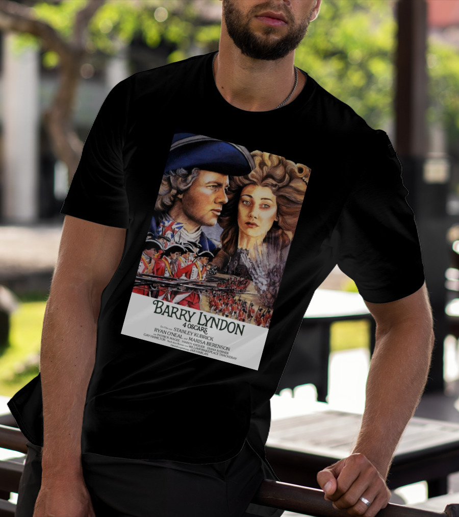 Barry Lyndon Stanley Kubrick 4 Oscars Ryan O'Neal Marisa Berenson T-Shirt