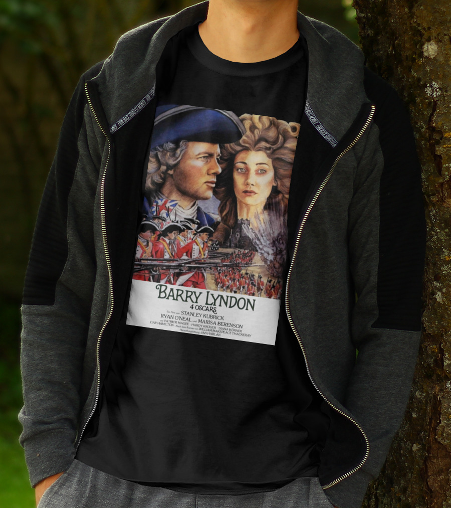 Barry Lyndon Stanley Kubrick 4 Oscars Ryan O'Neal Marisa Berenson T-Shirt