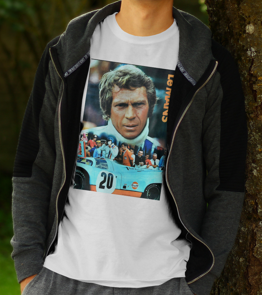 Le Mans 1971 Steve McQueen Gulf Racing 20 T-Shirt