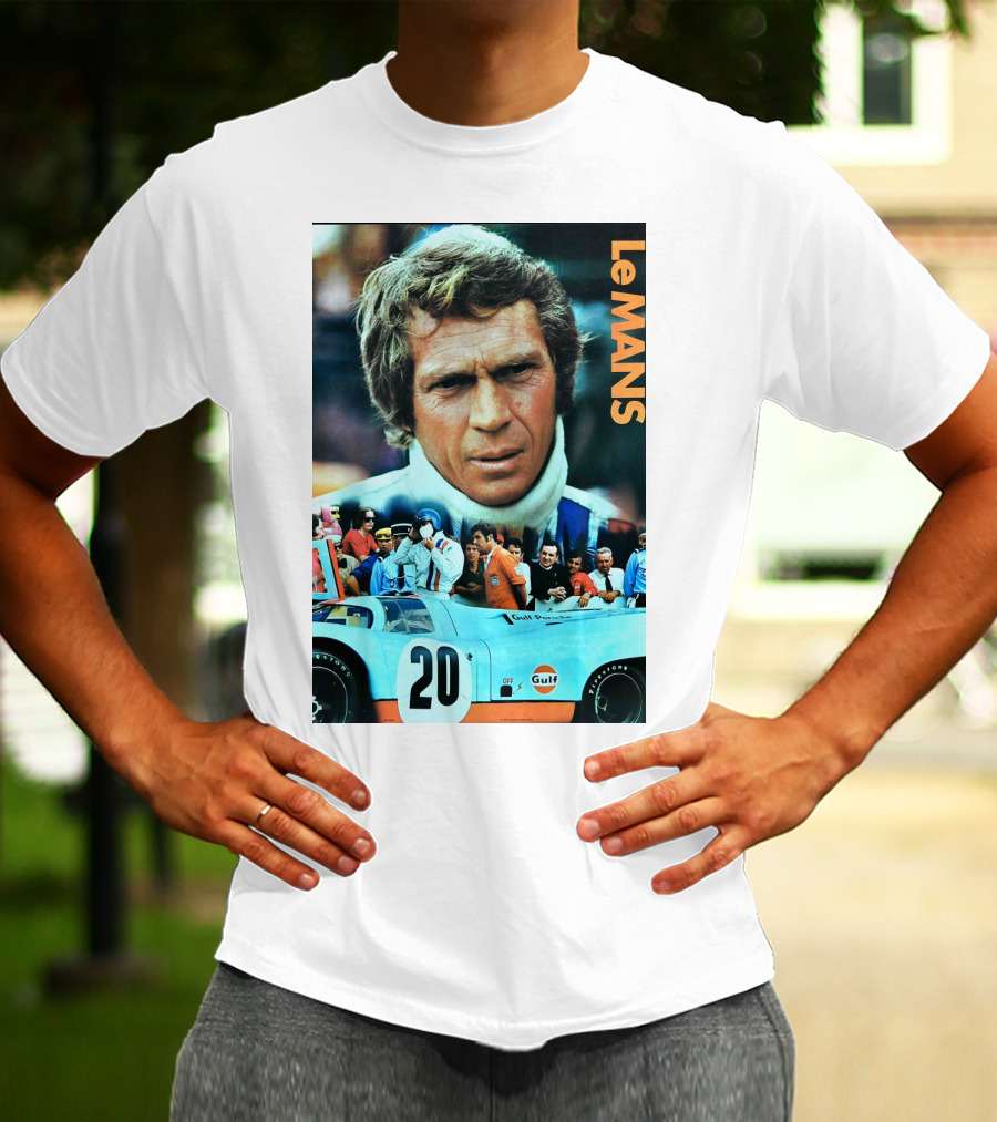 Le Mans 1971 Steve McQueen Gulf Racing 20 T-Shirt