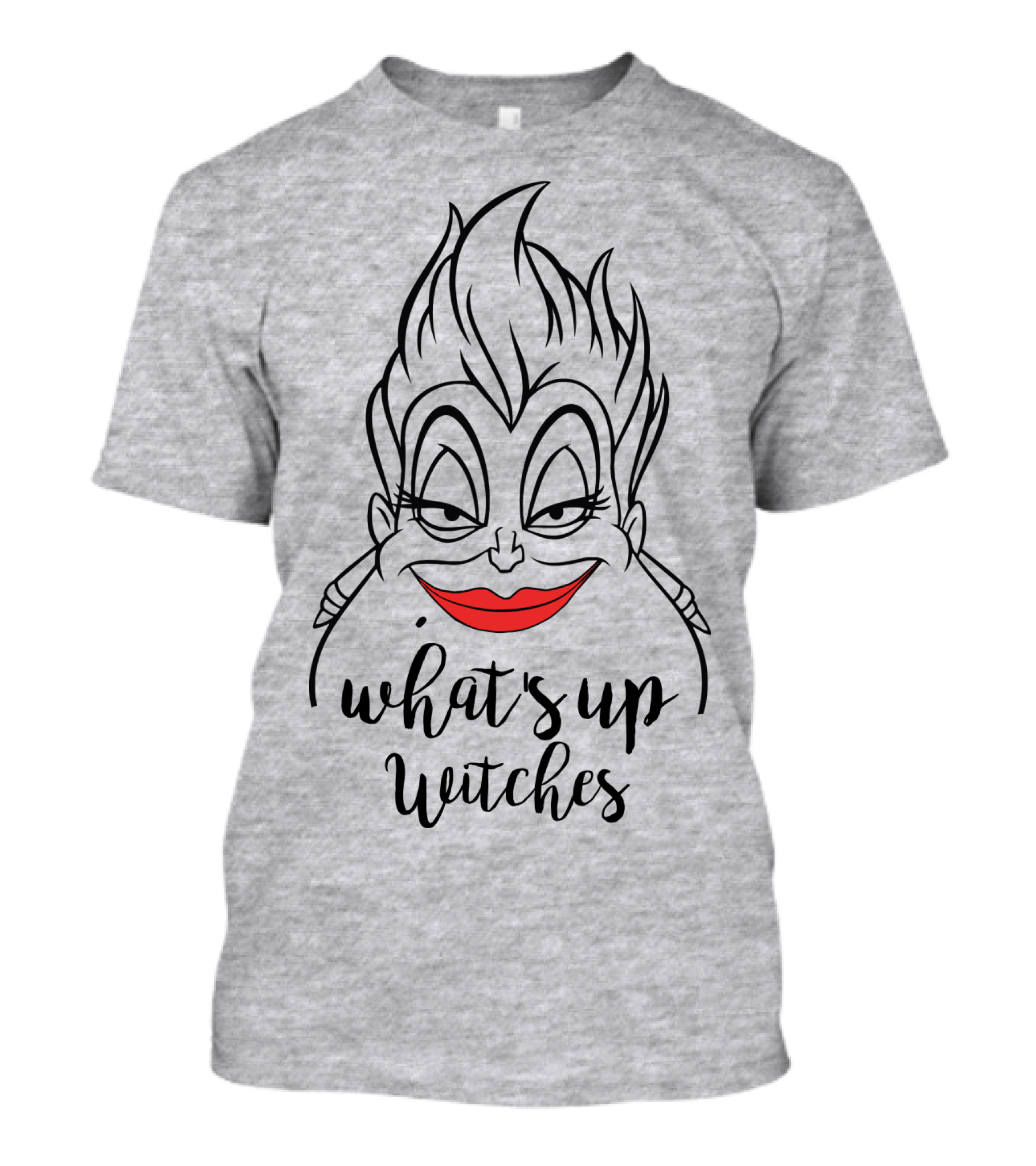 What's Up Witches Ursula Disney Villain T-Shirt