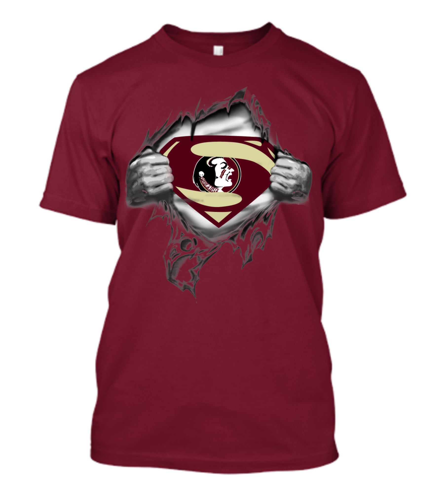 Seminoles Superman Logo Mashup T-Shirt