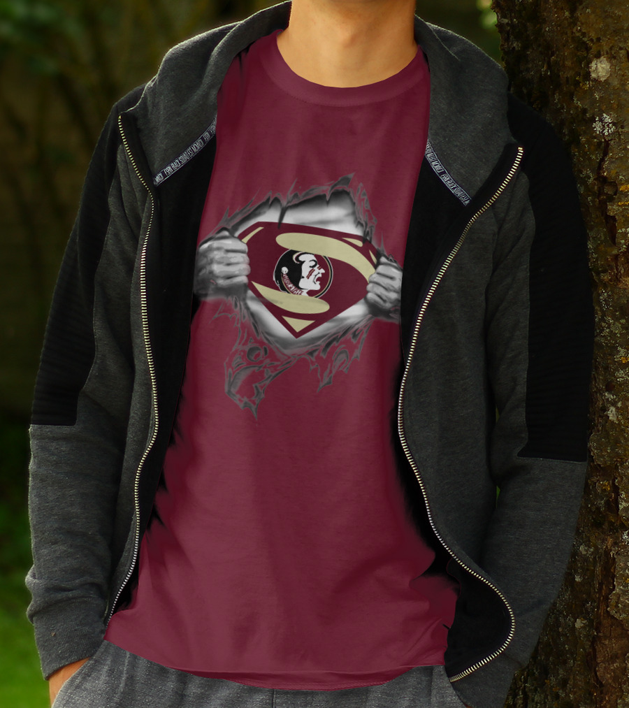 Seminoles Superman Logo Mashup T-Shirt