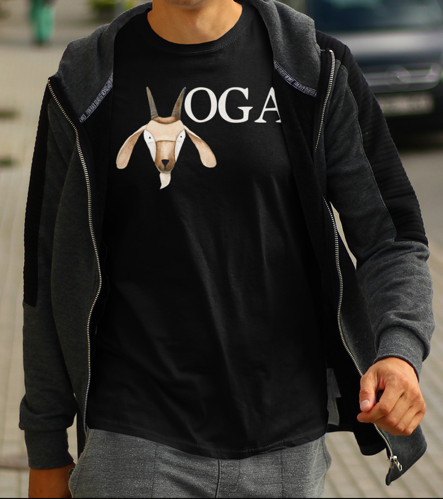 Goat Yoga OGA Funny Gym Class Studio T-Shirt
