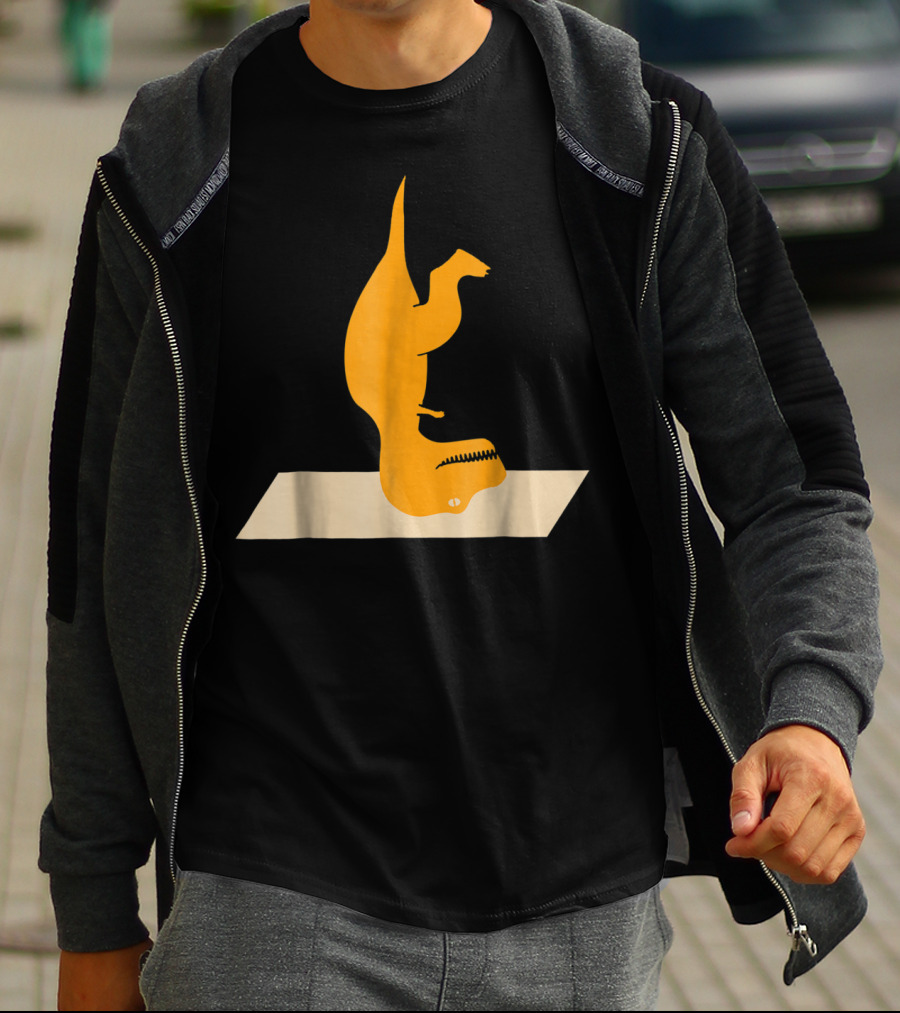 Sirsasana Rex Funny Yoga Dinosaur Lovers T-Shirt