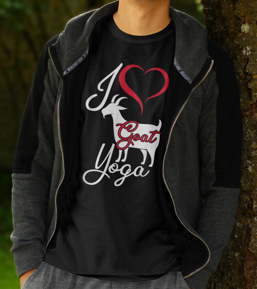 I Love Goat Yoga T-Shirt