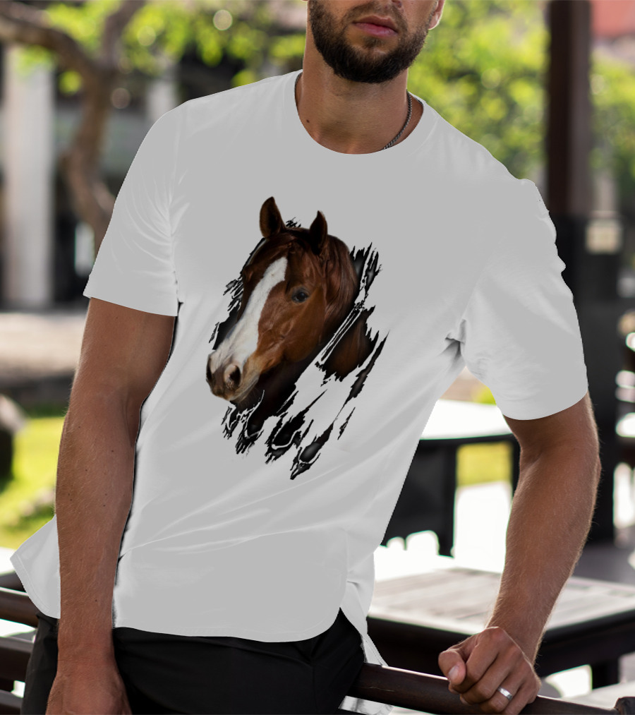American Quarter Horse Beauty Rugged Elegance T-Shirt