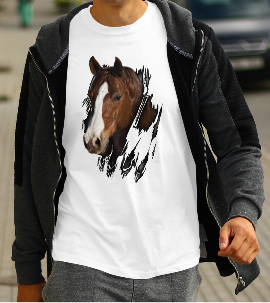 American Quarter Horse Beauty Rugged Elegance T-Shirt