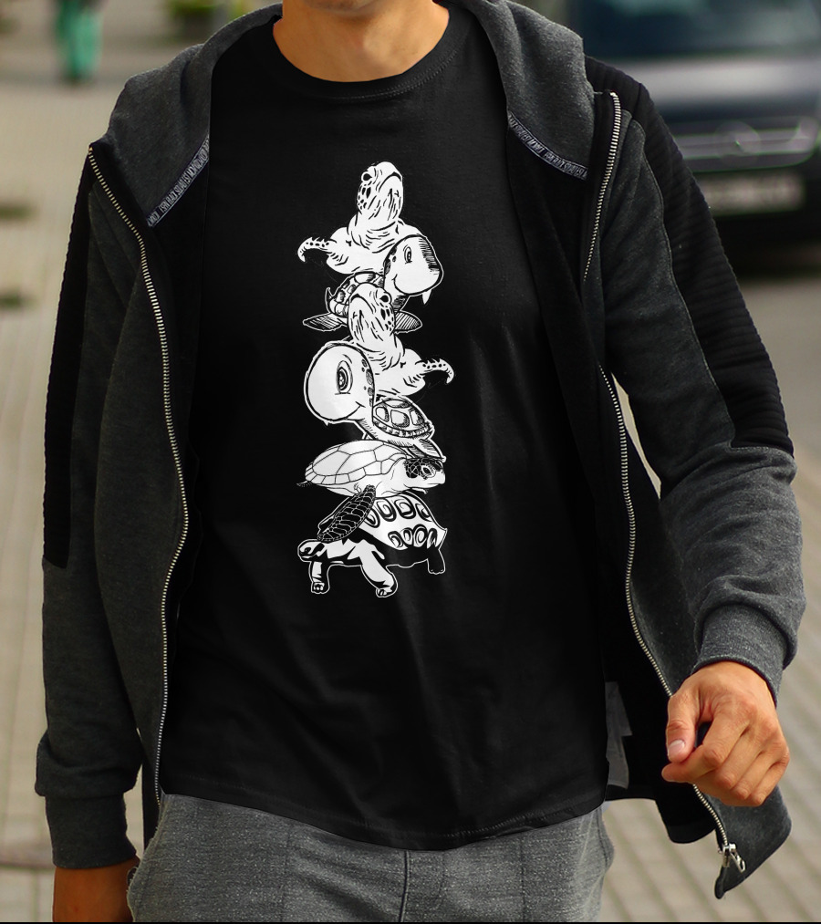 Turtles Evolution Stack T-Shirt