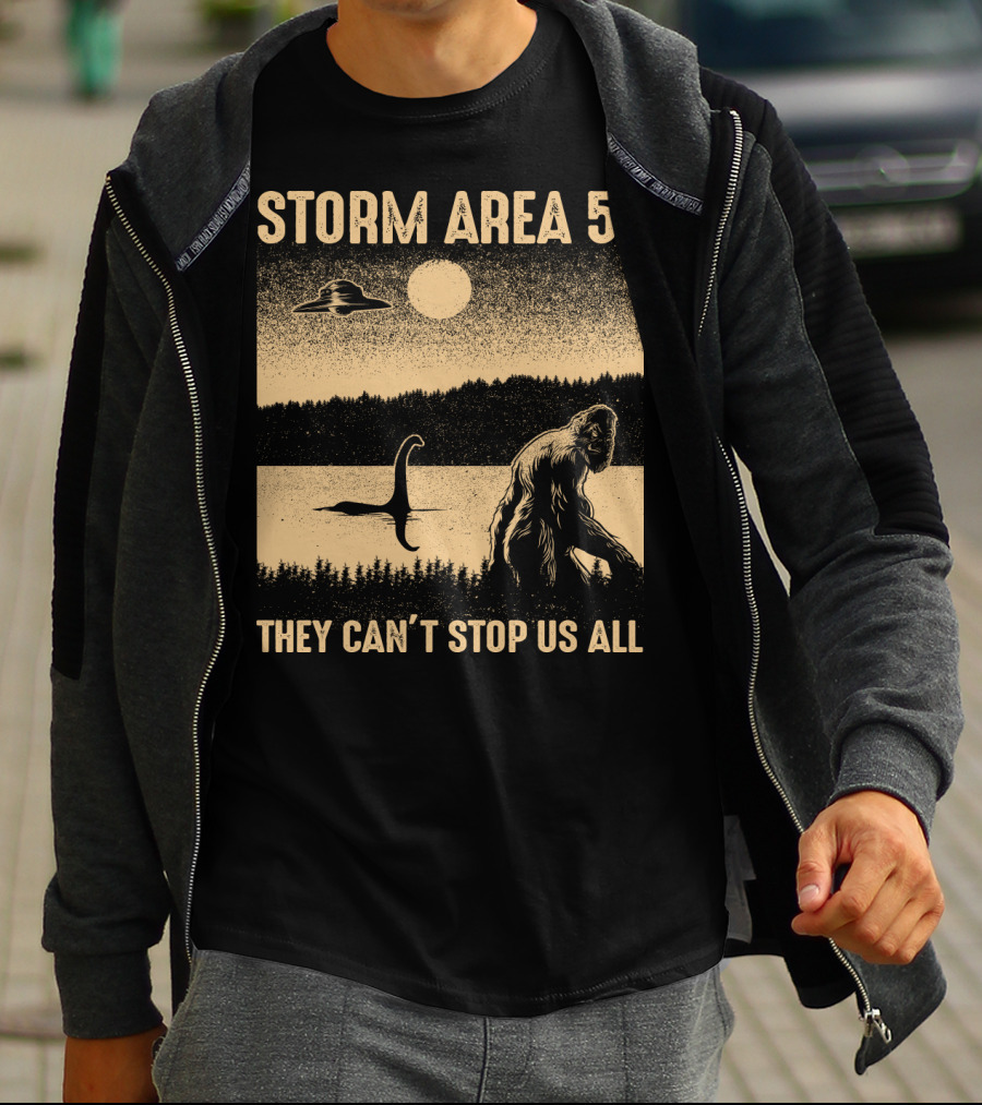 STORM AREA 51 THEY CAN'T STOP US ALL T-Shirt