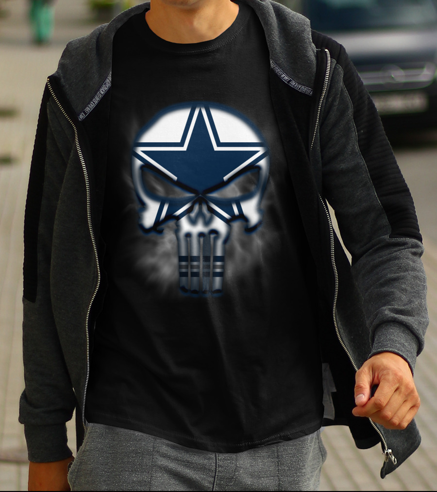 Dallas Cowboys Skull Star T-Shirt