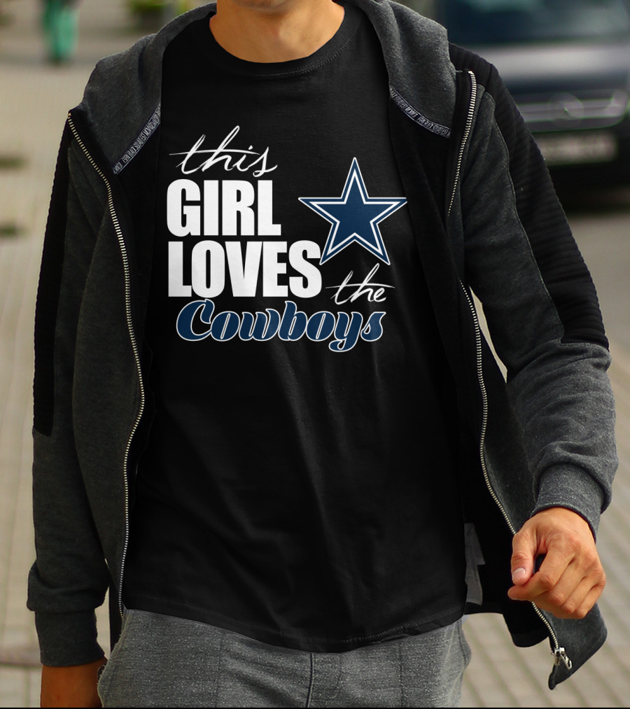 This Girl Loves The Dallas Cowboys T-Shirt