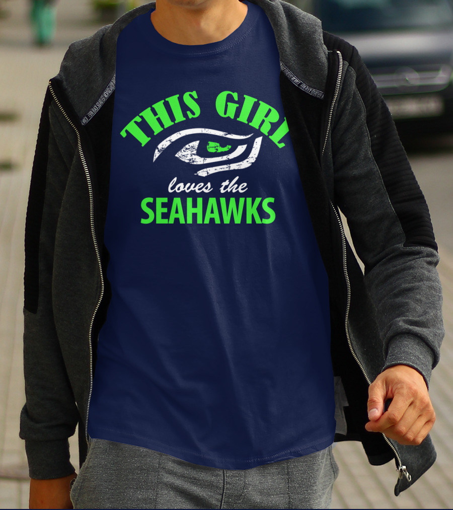 This Girl Loves The Seattle Seahawks T-Shirt