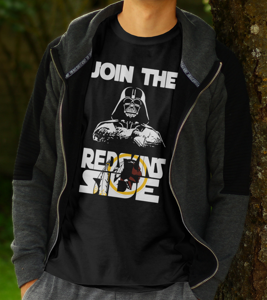 Join The Redskins Side T-Shirt