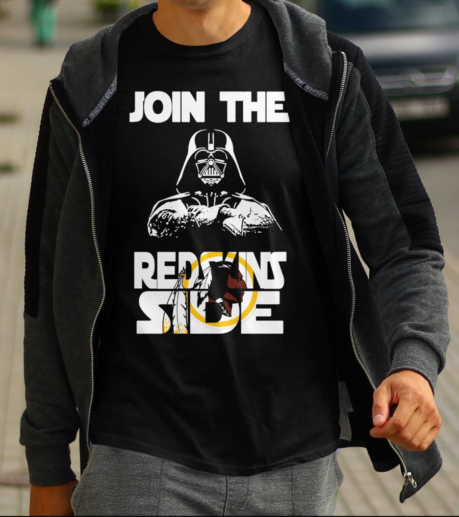 Join The Redskins Side T-Shirt