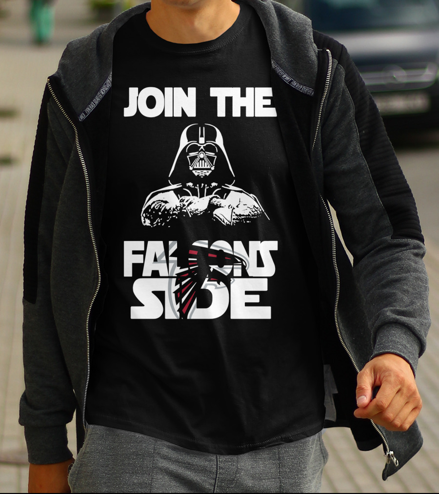 Join The Falcons Side Atlanta Falcons T-Shirt