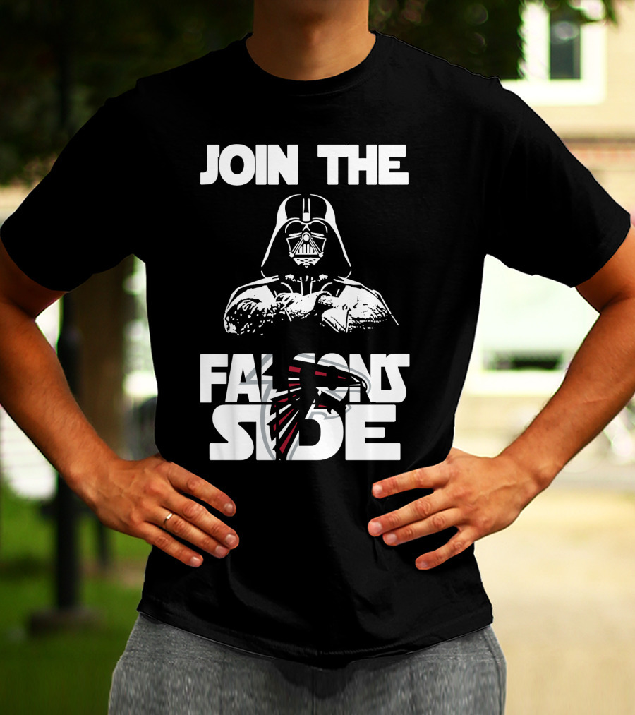 Join The Falcons Side Atlanta Falcons T-Shirt