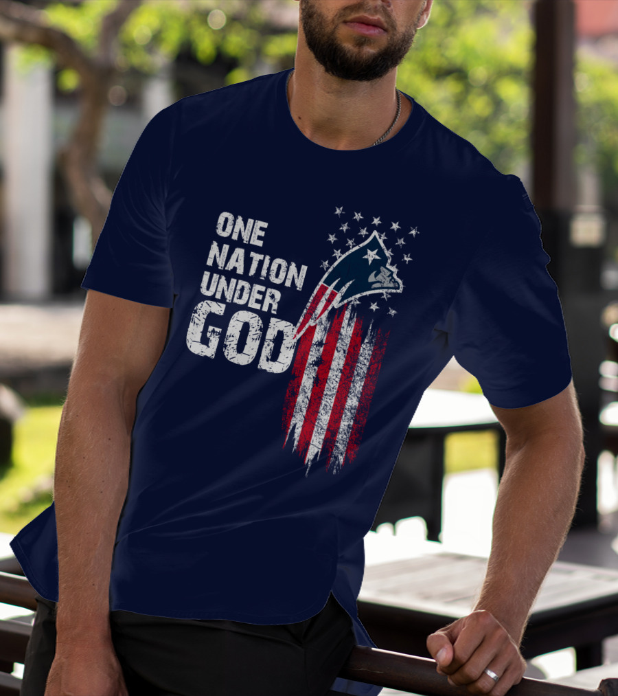 One Nation Under God New England Patriots T-Shirt