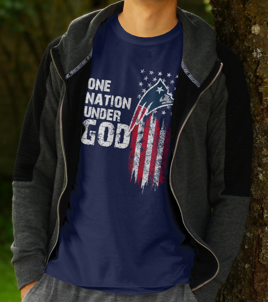 One Nation Under God New England Patriots T-Shirt