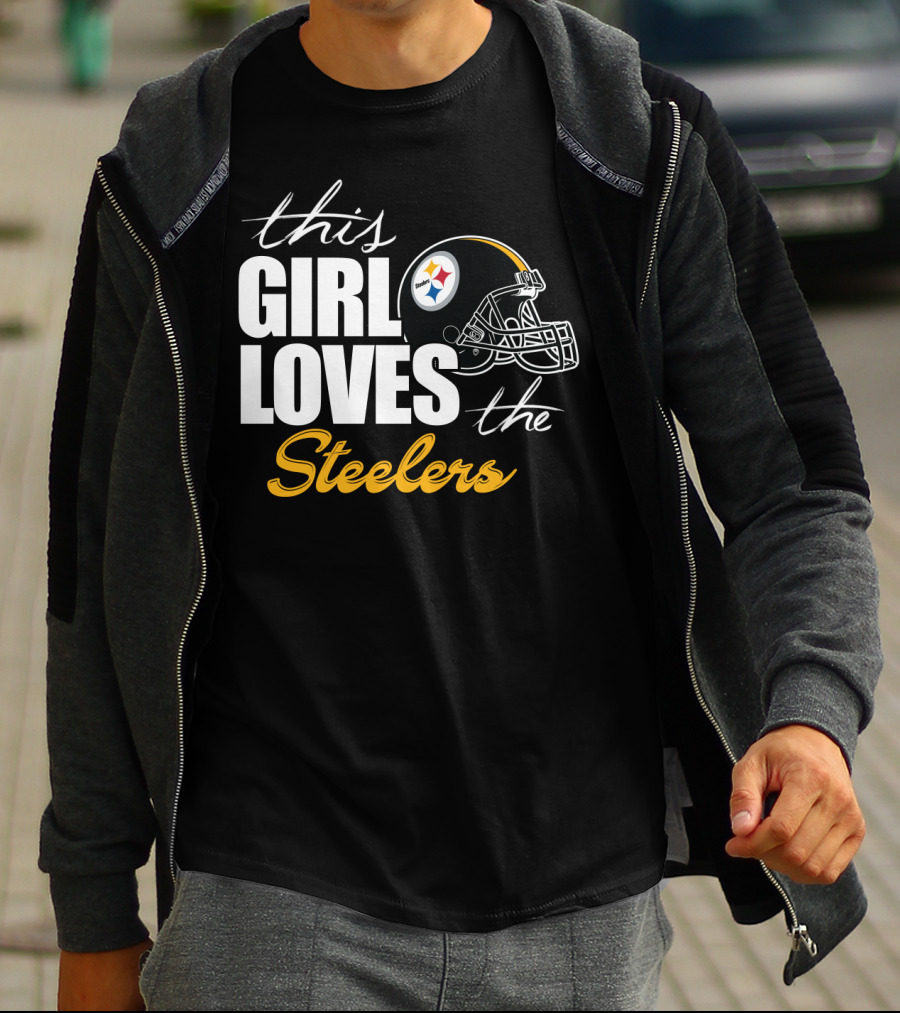 This Girl Loves The Steelers T-Shirt