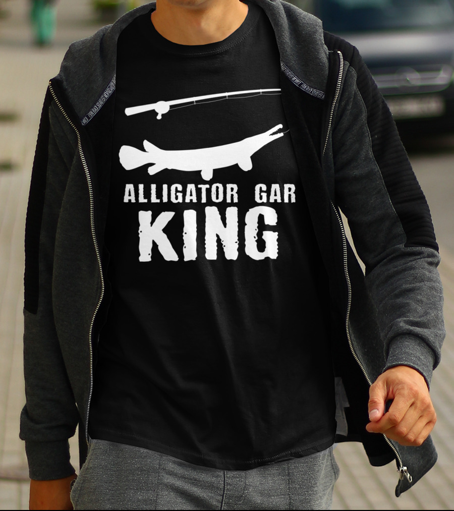 Alligator Gar King Freshwater Fishing T-Shirt