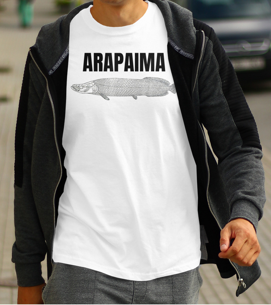 Arapaima Fish Amazon River Fishing Fisherman Wildlife T-Shirt