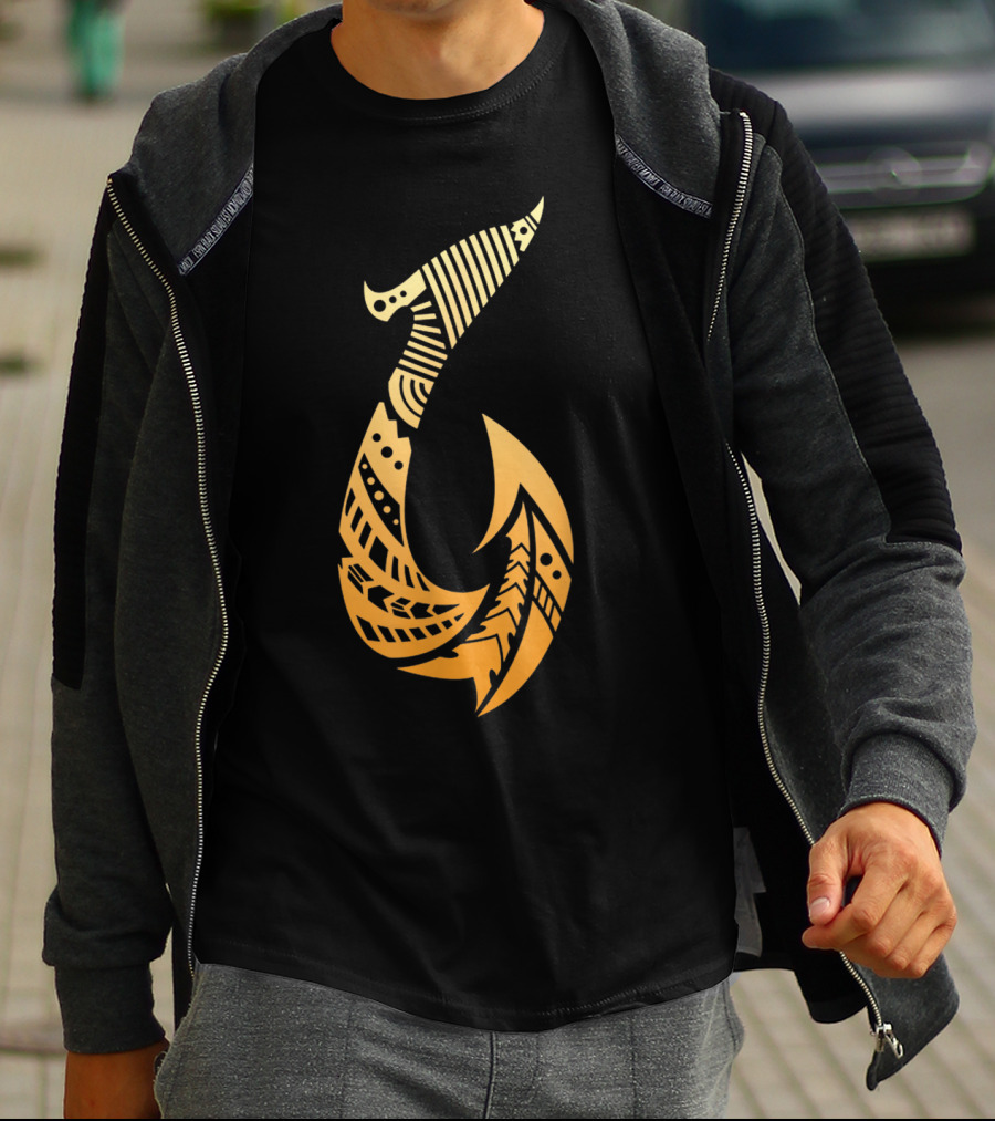 Fisherman Hook Hawaiian Beach Summer T-Shirt