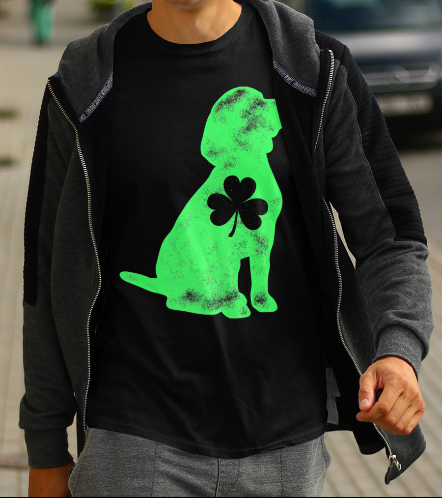 Beagle St Patricks Day Shamrock T-Shirt