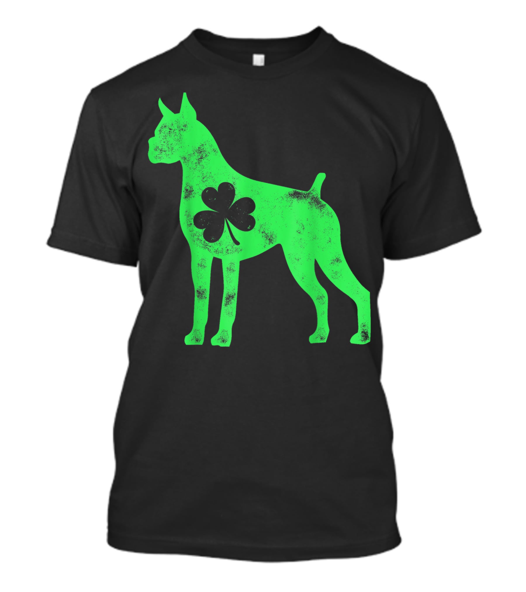 Boxer Dog Shamrock St Patricks Day Lover T-Shirt