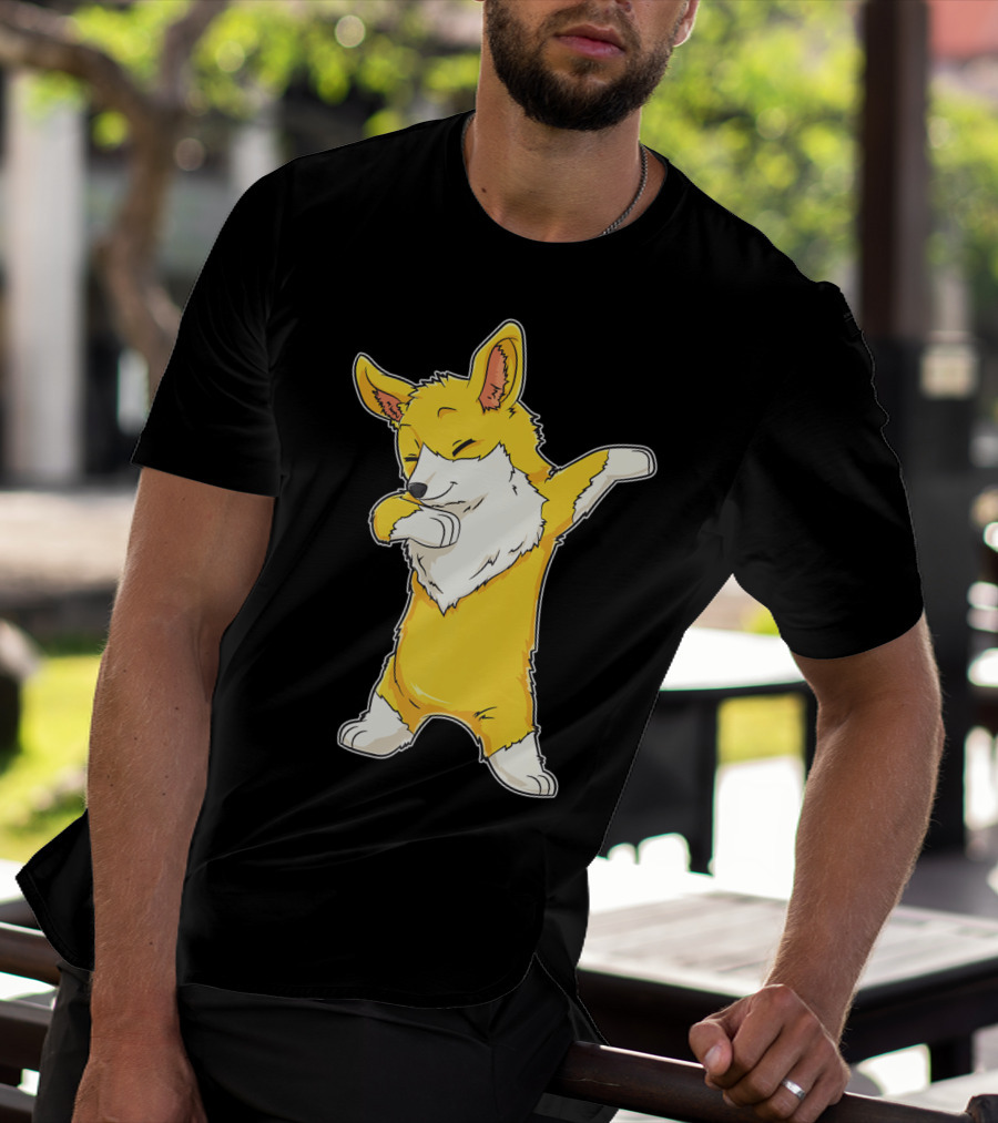 Corgi Dabbing Dance Welsh Corgis Dab T-Shirt