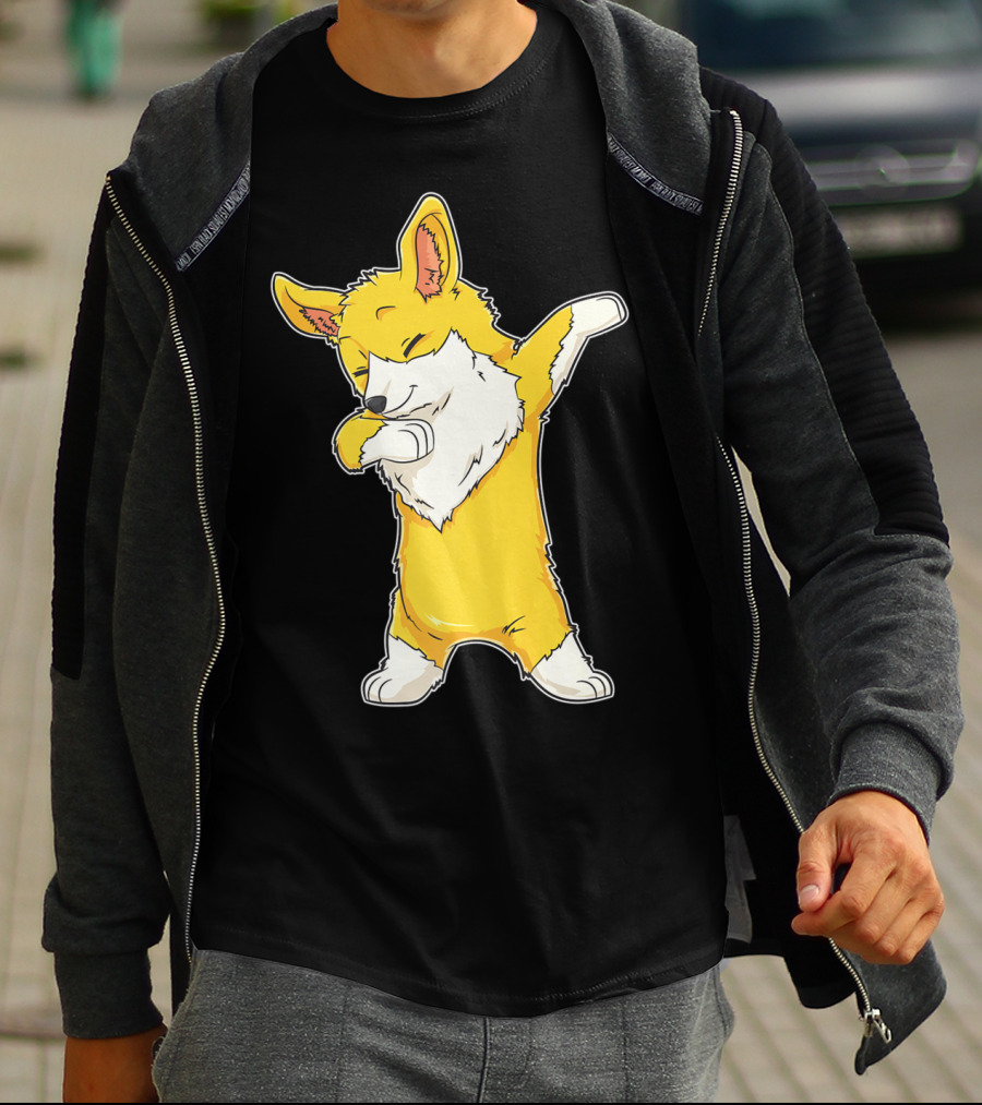 Corgi Dabbing Dance Welsh Corgis Dab T-Shirt