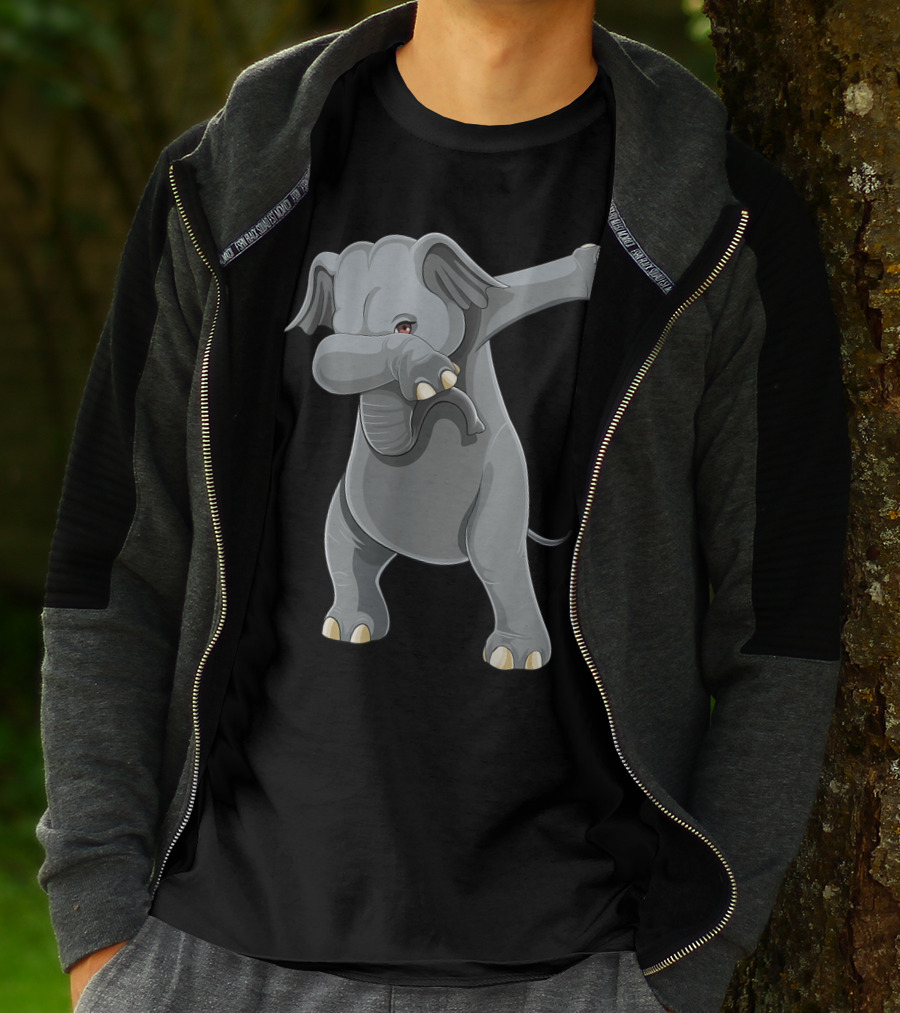 Dabbing Elephant Dab Dance Pose T-Shirt