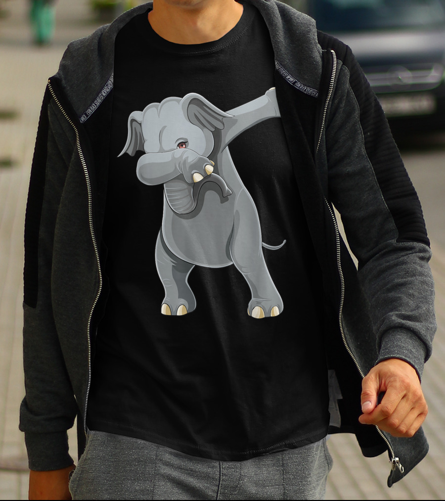 Dabbing Elephant Dab Dance Pose T-Shirt