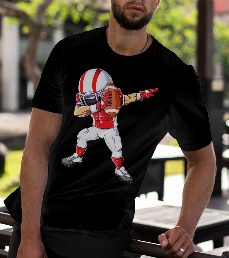 Dabbing Football Player Dab Dance Pose T-Shirt