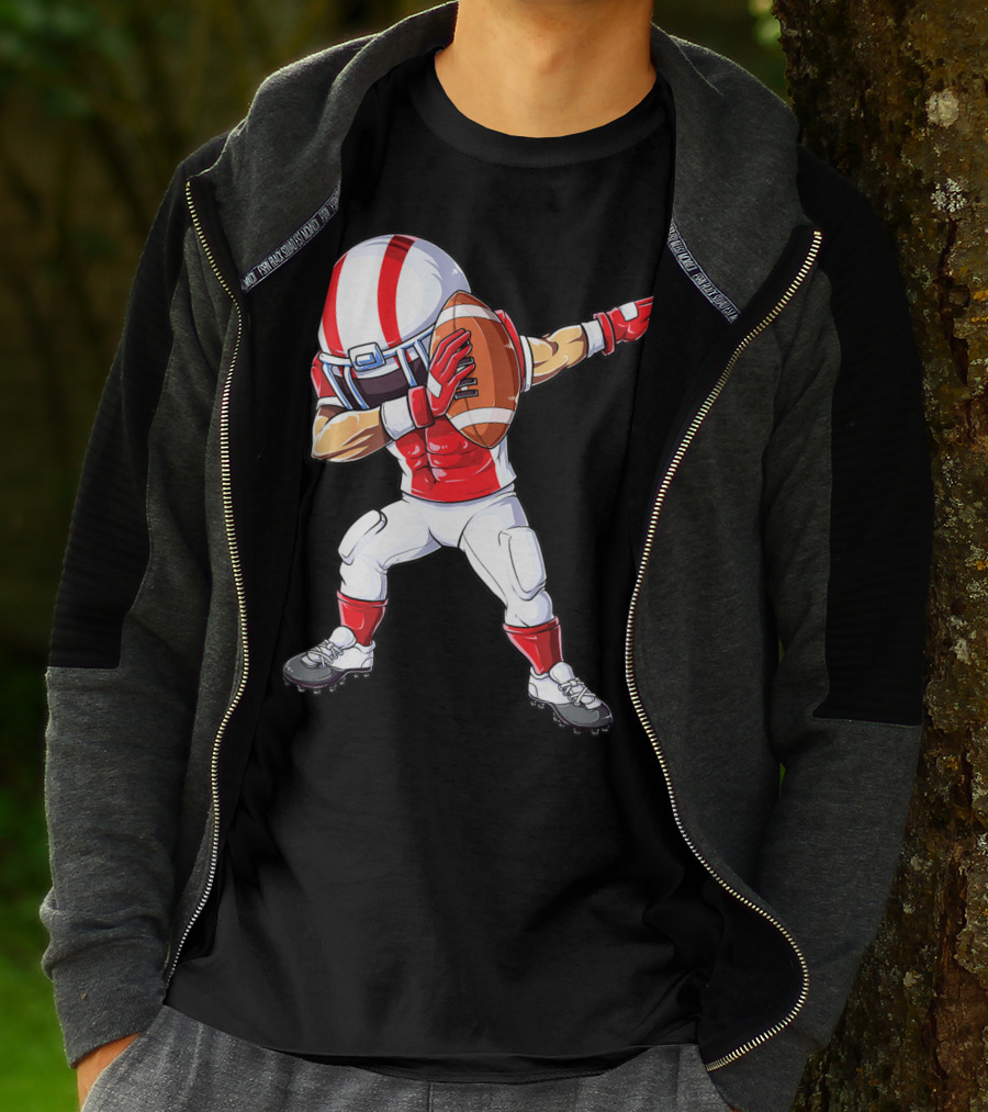 Dabbing Football Player Dab Dance Pose T-Shirt