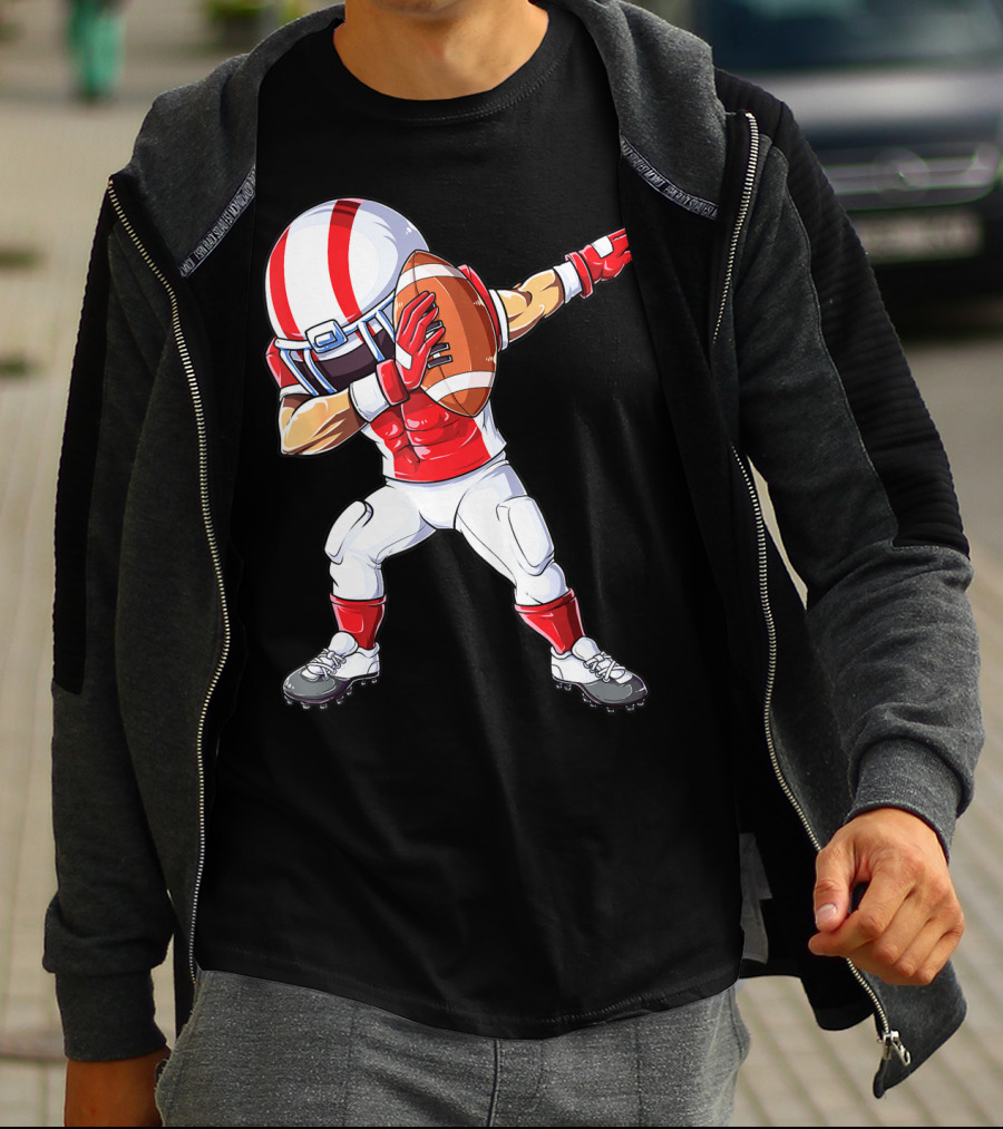 Dabbing Football Player Dab Dance Pose T-Shirt