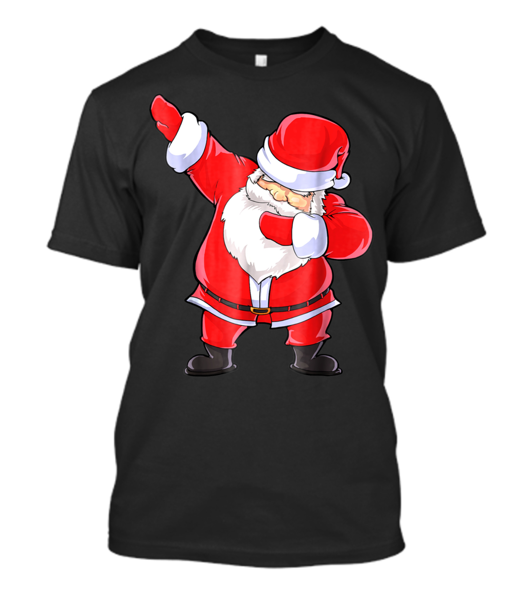 Santa Claus Dabbing Christmas Funny Dab T-Shirt