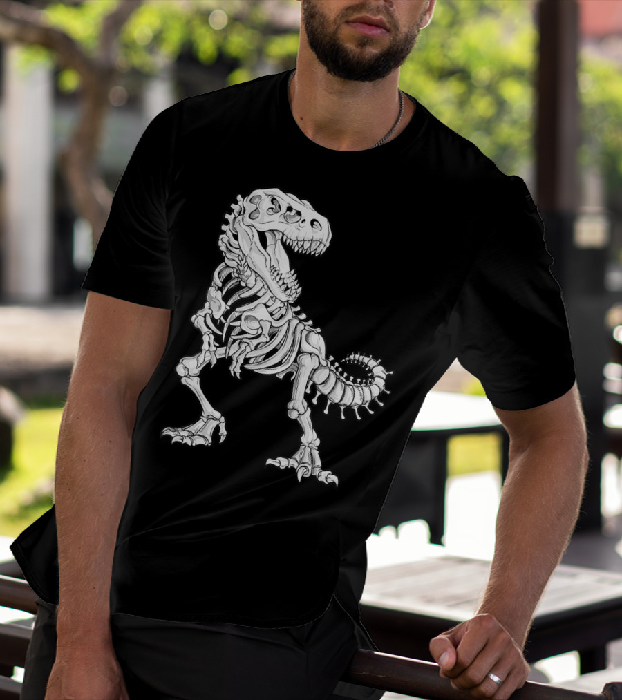 Dinosaur Skeleton T-Rex Fossil T-Shirt
