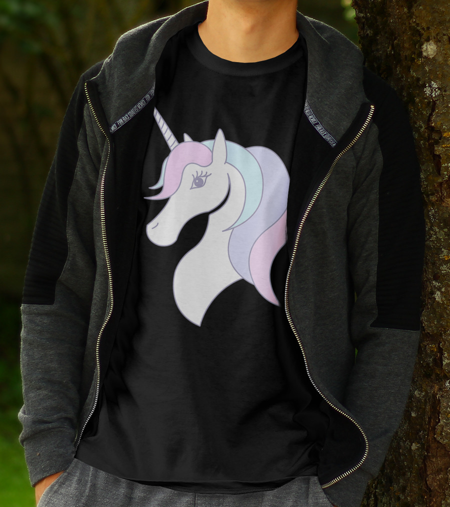 Fabulous Unicorn Pastel Colors For Women Girls T-Shirt