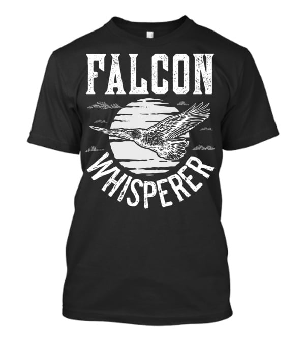 Falcon Whisperer Vintage Falconry Hunter Bird Flying T-Shirt