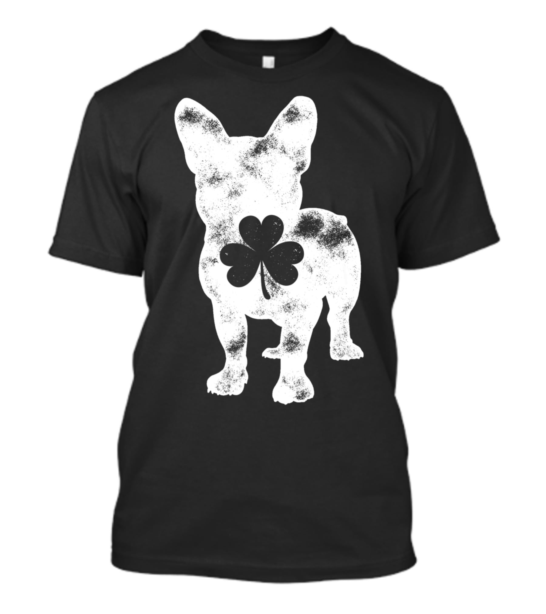 French Bulldog St Patricks Day Shamrock Dog Men T-Shirt