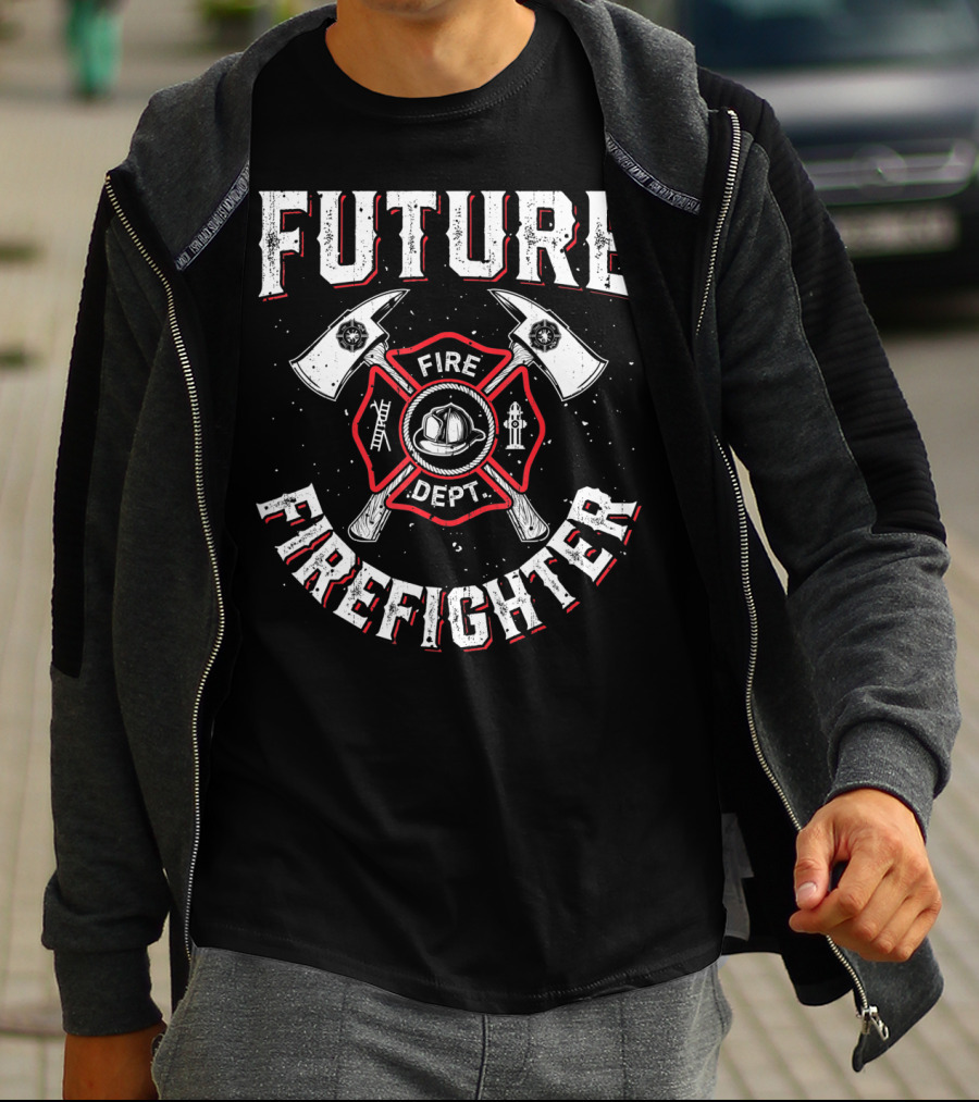 Future Firefighter Fire Dept T-Shirt