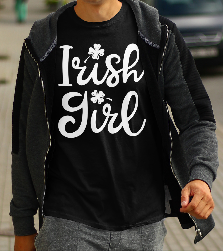 Irish Girl Shamrock St Patricks Day Irish Women T-Shirt