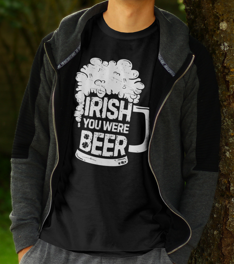 Irish You Were Beer Mug Foam T-Shirt