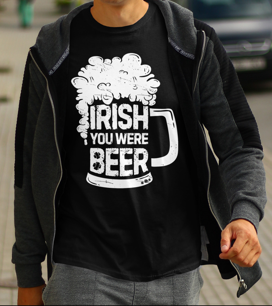 Irish You Were Beer Mug Foam T-Shirt